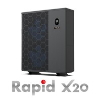 Invertorové tepelné čerpadlo Rapid X20 JUMBO- 60kW s chladením do 260m3 s Wi-f...